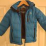 Boys Trespass Blue Tuff Padded Winter Jacket Age 3-4 Years Image 2