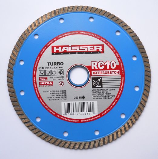3 diamond blades 180mm , hole 22,23mm