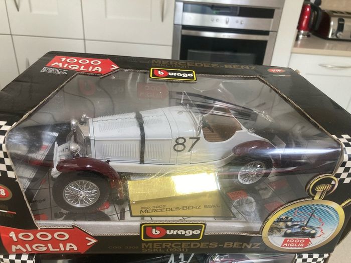 Mille Miglia Burago Model Car Scale 1/18