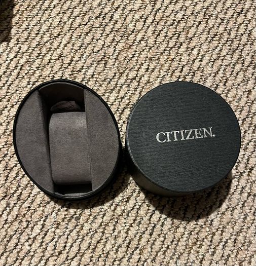 Citizen watch empty box brand new