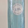 Large hand made aqua blue vase. Image 3
