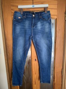 Denim Co. skinny stretchy jeans size UK16 EU44 Postage included