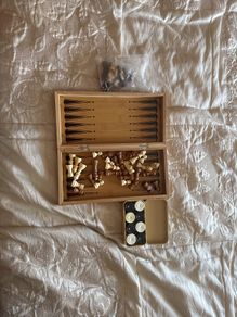 Chess and checkers set