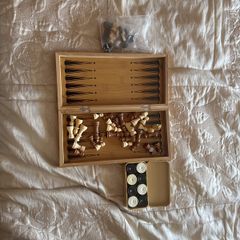 Chess and checkers set