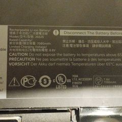 Dell 55Wh J60J5 Battery Latitude E7270 E7470