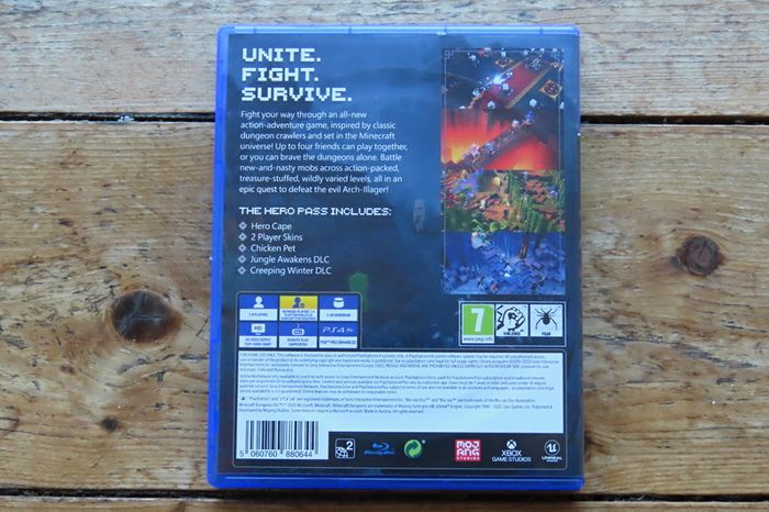 Minecraft Dungeons Hero Edition Playstation Game