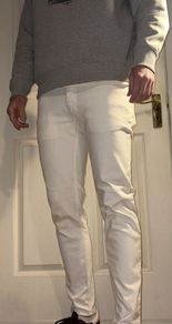 White Jeans from Mango