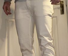 White Jeans from Mango