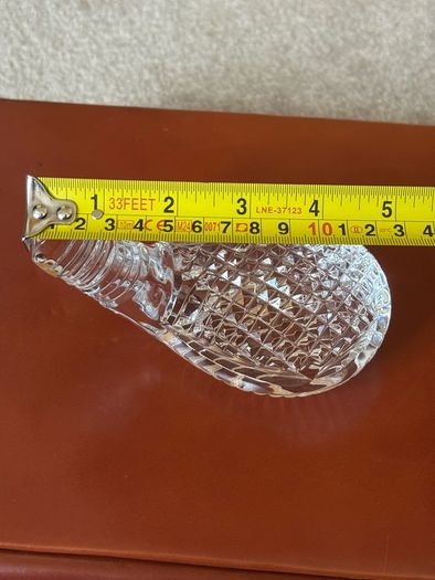Waterford Crystal Golf Club Head Paperweight