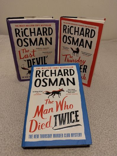 Thursday Murder Club Series By Richard Osman   Hardback Books