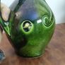 Vintage Green Pitcher Jug Image 4