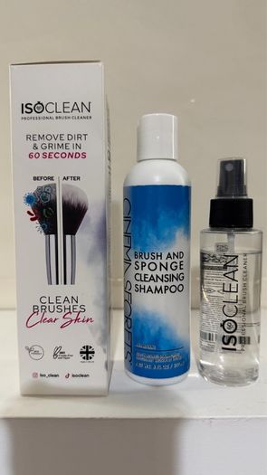 Makeup Brushes and sponges cleaner bundle
