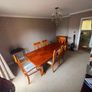 Mahogony Dining Table and Chairs Image 3