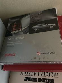 Vectra car polish set sealed postage available