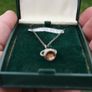 Vintage Sterling Silver Hallmarked 925 Necklace with a Pendant Image 3