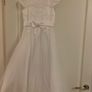 Sarah Louise Communion Dress with head piece Image 3