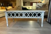 Mirrored Table with Drawers