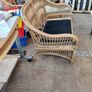 Wicker 2 Seater Sofa Image 3