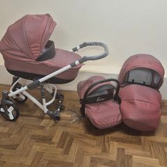 New pram set 2 rear wheels are missing