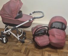 New pram set 2 rear wheels are missing