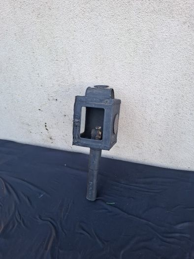 Antique carriage lamp postage possible