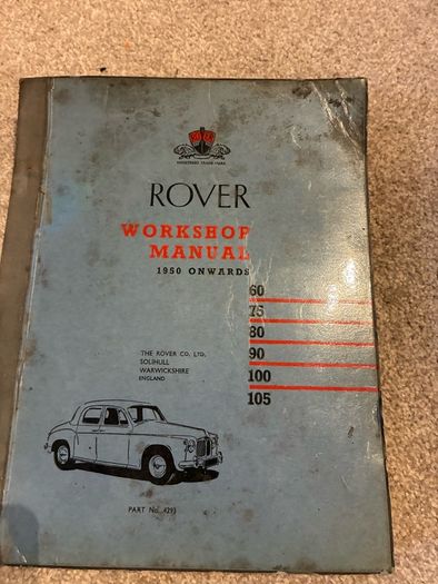 Vintage Car Manufacturer Books