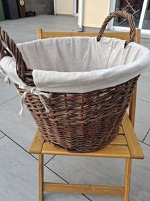 Wood basket