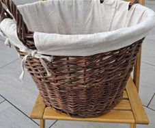 Wood basket
