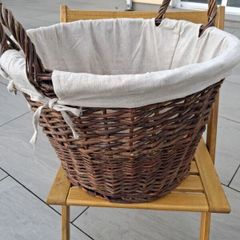 Wood basket