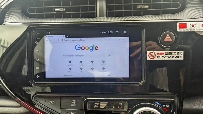 Toyota Aqua 7" Android Auto CarPlay Radio