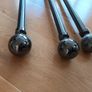 Curtain poles x3 160cm Image 2