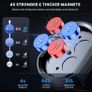 Magnetic Car Phone Holder Super Strong Magnetic Cell Phone Mount for Car Air Vent Compatible with All Phones Image 5