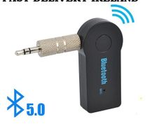 Car Wireless Bluetooth Speaker Audio Adapter Stereo Music Receiver 3.5mm