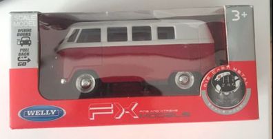 Vw T-1 minibus 1963 genuine VW merchandise scale 1:24 model
