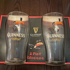Guinness beer Official 2 Pint Glasses set