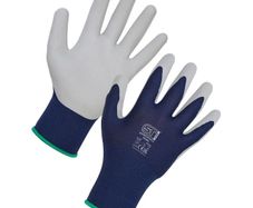 Gloves Supertouch Foam Navy/Grey XL 240 pairs