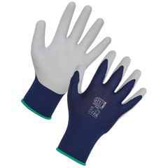 Gloves Supertouch Foam Navy/Grey XL 240 pairs