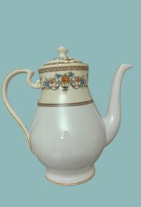 Vintage Aynsley Teapot Coffee pot "Devonshire" Bone China