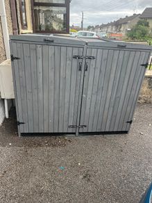 Wheelie bin storage