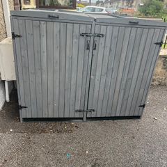 Wheelie bin storage