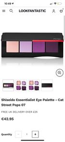 SHISEIDO Essentialist Eye Palette in 07 Cat Street Pops