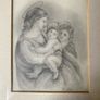 Antique pencil drawing depicting a bibical scene 1833 Image 2