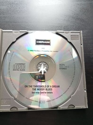 The Moody Blues - On The Threshold of a Dream CD