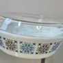 VINTAGE NEW OLD STOCK: JAJ Pyrex "Chelsea" 3-Pint Casserole Set with Original Box & Stand Image 2