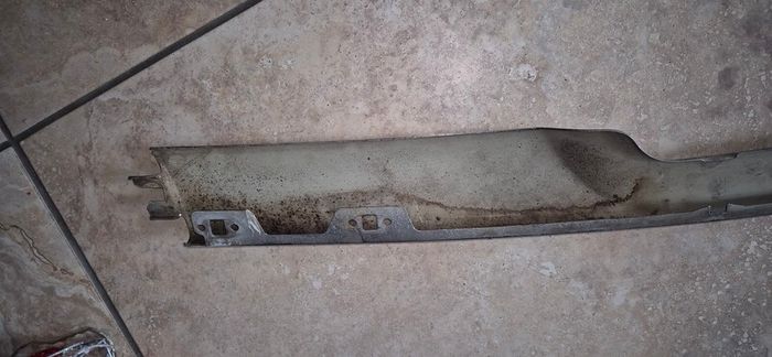 Mercedes w126 front bumper Chrome