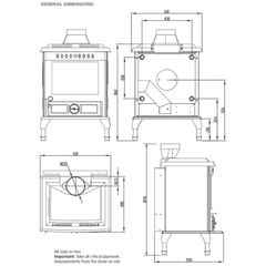 New. Olymberyl boiler solid fuel stove ( Free Delivery)