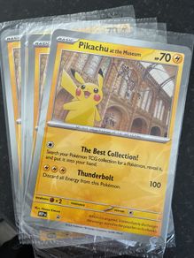 pokemon card pikachu jumbo promo
