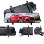 Car Rear View Mirror DVR Camera Dash Cam Full Screen Touch Recorder 1080P Image 4
