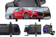 Car Mirror DVR Camera Full Screen Recorder