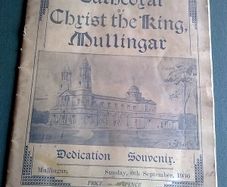 Cathedral of Christ the King Mullingar dedication souvenir 1936 Ireland Ephemera